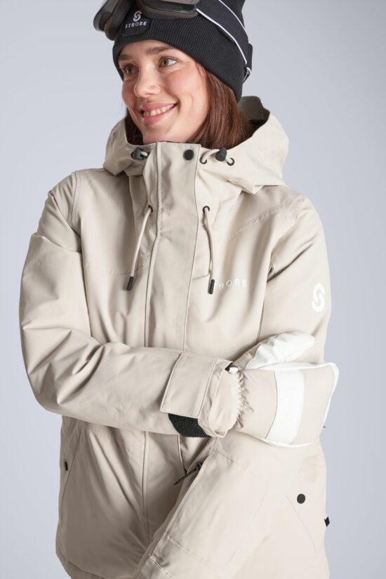 Aura Skidjacka Lt Beige - Dam